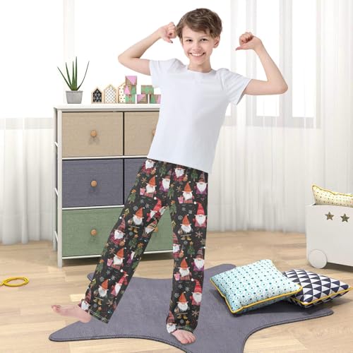 Christmas Pajama Pants Gnome Colorful Clothes Long Sleep Pants Lounge Bottoms3