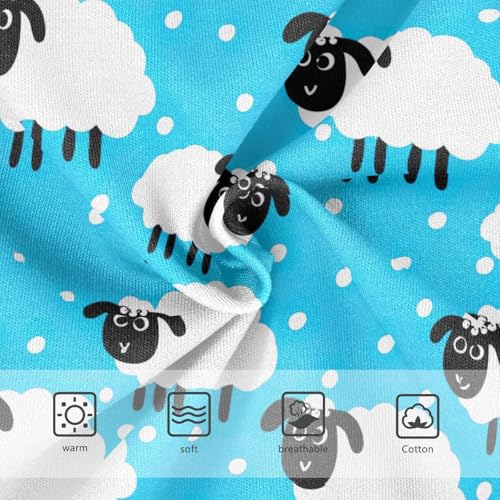 Animal Toddler Underwear Floral 2t Cotton Panties for Girl Cute White Sheep Blue Kids Briefs Undies3