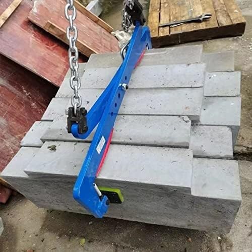 Abrazadera de elevación de losa de granito, herramienta de elevación vertical de placa para transportar losas y piedras de mármol, accesorio duradero y fiable para cargas pesadas
