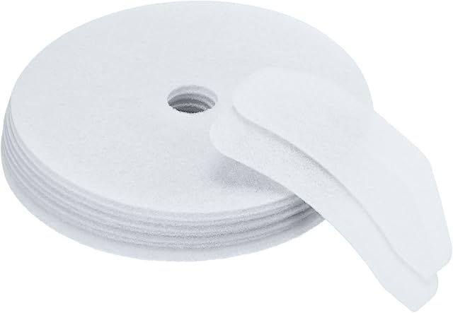 sourcing map Universal Cloth Dryer 8pcs Exhaust Filter 2pcs Air Intake Filter, White for Clothes Dryer Filter Replacement