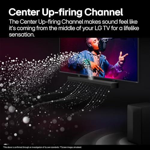 Image of LG SQ75TR, 600W, 5.1.1Ch, Dolby Atmos, Center Up-Firing Speaker, AI Sound Pro, Wow Synergy, Wireless Subwoofer, Rear Speaker Inbuilt Receiver, QNED Matching Bracket Inside (2024 QNED TV)