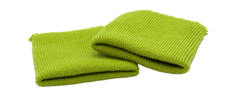 2 Elastic Cuffs for Clothing – Ideal for Sewing and Repairing Garments | Perfect for Sweaters, Trousers and Tracksuits | 7.5 cm Wide. (88. Pistachio)