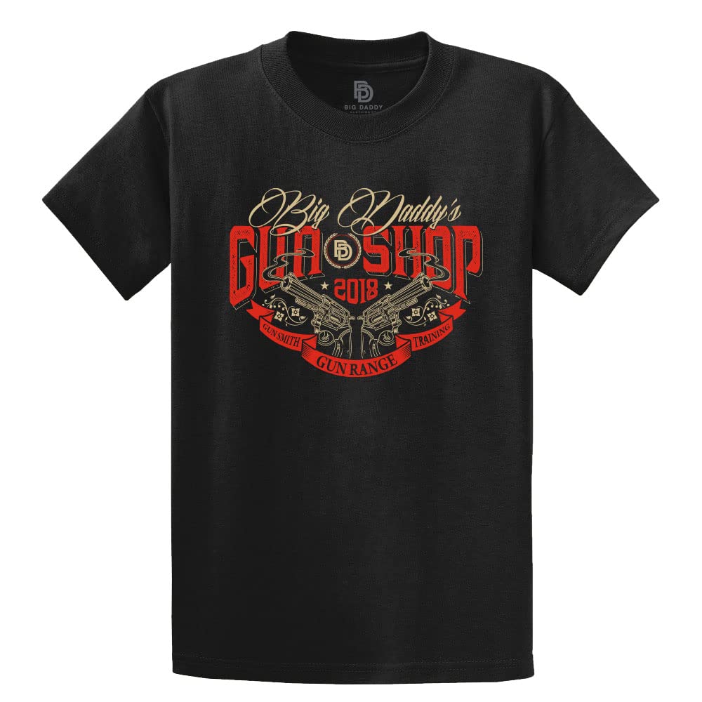 Big Daddy Gun Shop Short Sleeve Tee - Black