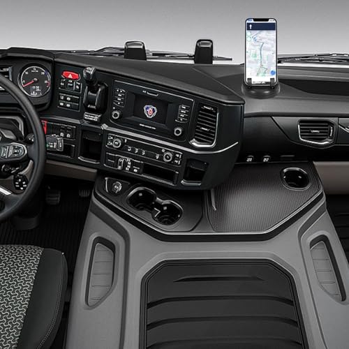 Image of Universal Car Mount - Strong Suction, Double Lock, 360 Rotation, Quick Release, Telescopic Arm, Windshield & Dashboard Compatible for All Mobile Phones. (MXK-529)