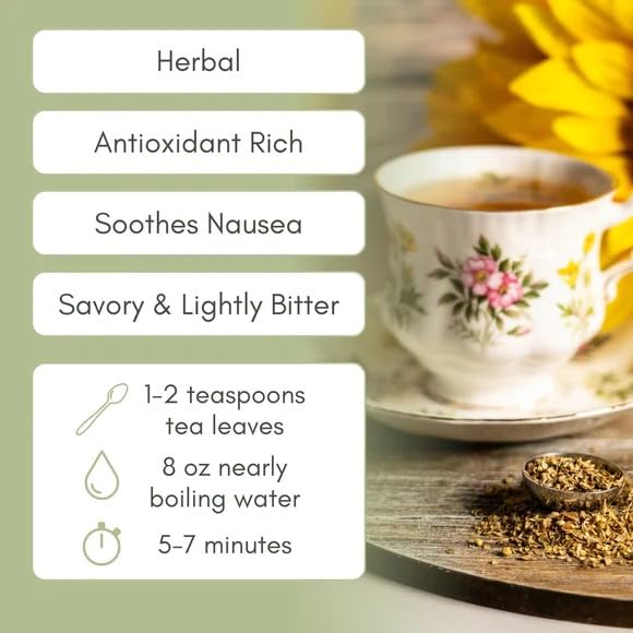 Miniatura 3 de Té orgánico de hojas sueltas de orégano - Bolsa de 2 oz (aproximadamente 30 porciones)  Full Leaf Tea Co.