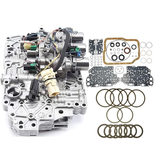 Kessocco 4F27E Transmission Valve Body & Rebuild Kit 4-Speed For Ford Mazda