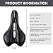 SGODDE Comfortable Bike Seat-Gel Waterproof Bicycle Saddle with Central Relief Zone and Ergonomics Design for Mountain Bikes,Road Bikes,Men and Women