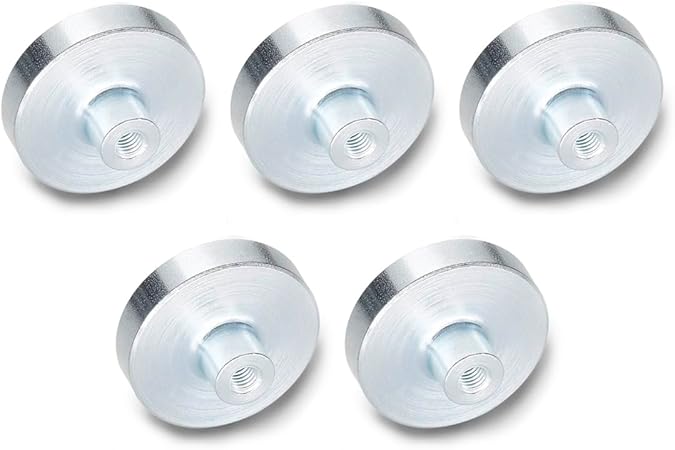 Ganter Haltemagnete GN 50.4-HF-40 - 3 Stück Hartferrit Magnete Mit Bohrung