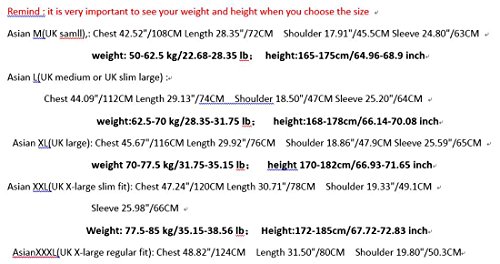 Sulandy - cappotto da uomo in lana, con bottoni