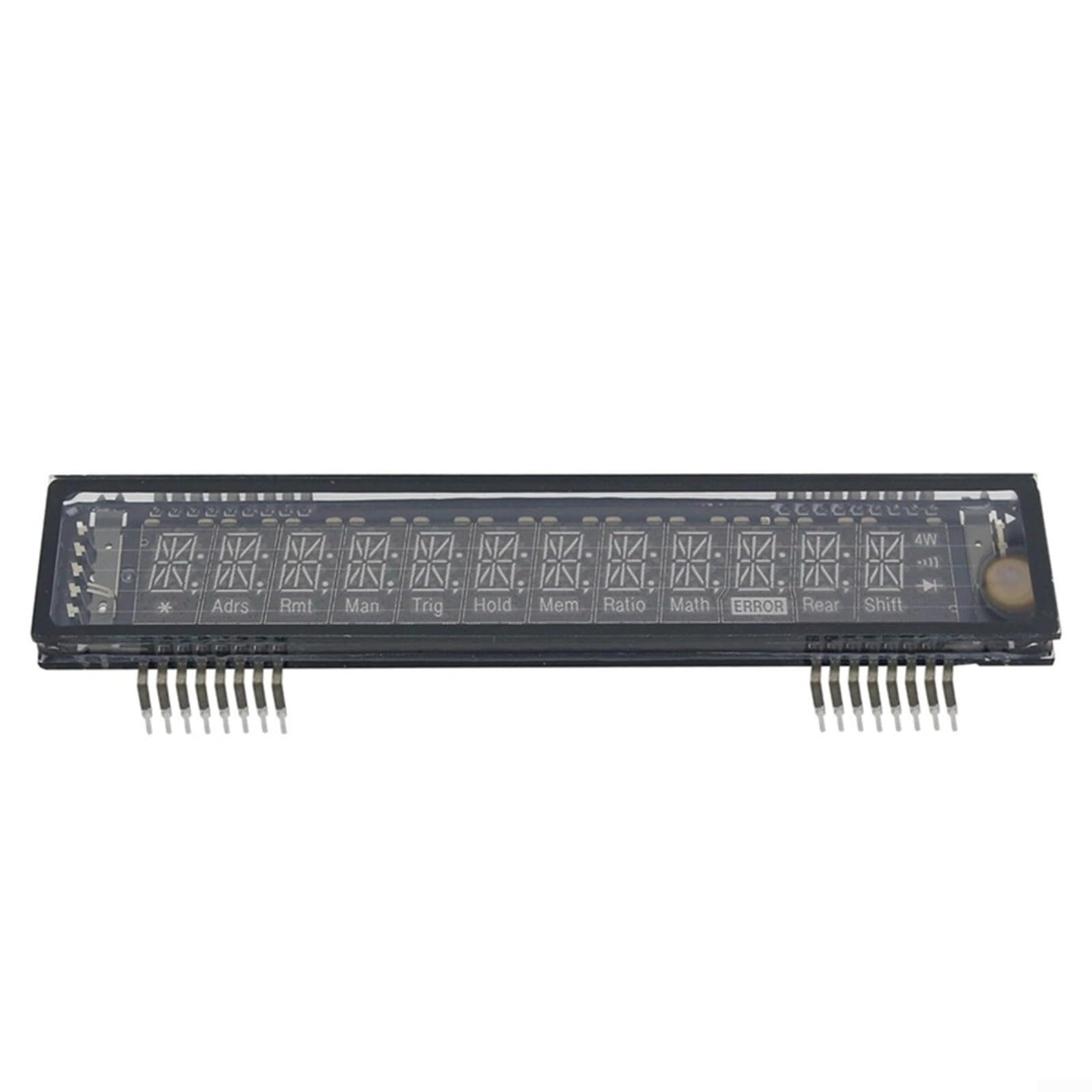 VFD Display Indicatore Fluorescente Sottovuoto Ricambio per Agilent 34401A Multimetro per Laboratorio e Test Industriali Chiara Visibilità Dimensione Standard Nero 1 Pezzo