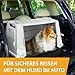 Ferplast Trasportino per Cani da Auto ATLAS CAR MINI con Griglie per l'aerazione, Tappeto Drenante incluso