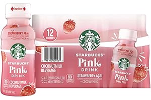 Strawberry Acai Coconutmilk Beverage: The Pink Drink from Starbucks