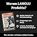 LANOLU Retro Blechschild Vorsicht kein Wachhund, Hunde Geschenke, lustiges Warnschild als Geschenk für Hundeliebhaber und Hundefreunde, Deko Schild Hund, 20x30cm