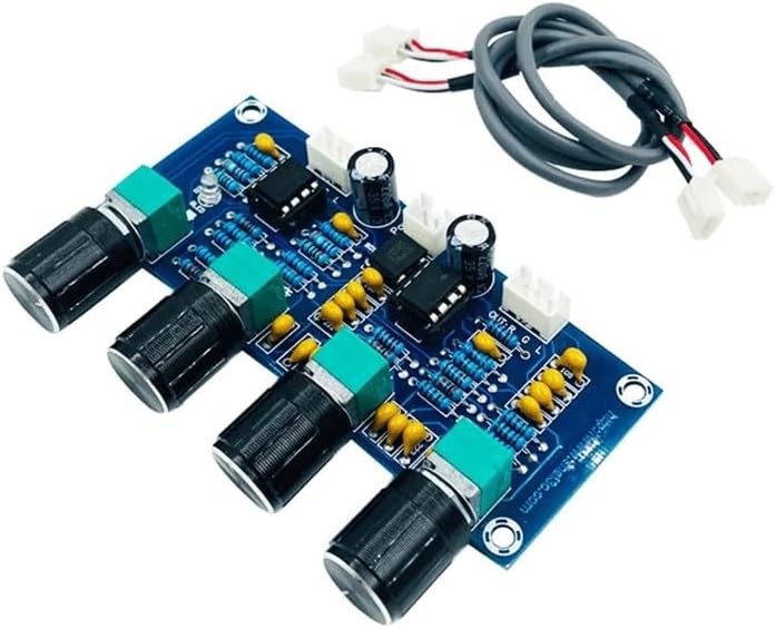Tone Board Preamp Pre-amp with Treble Bass Volume Adjustment Pre-Amplifier Tone Controller