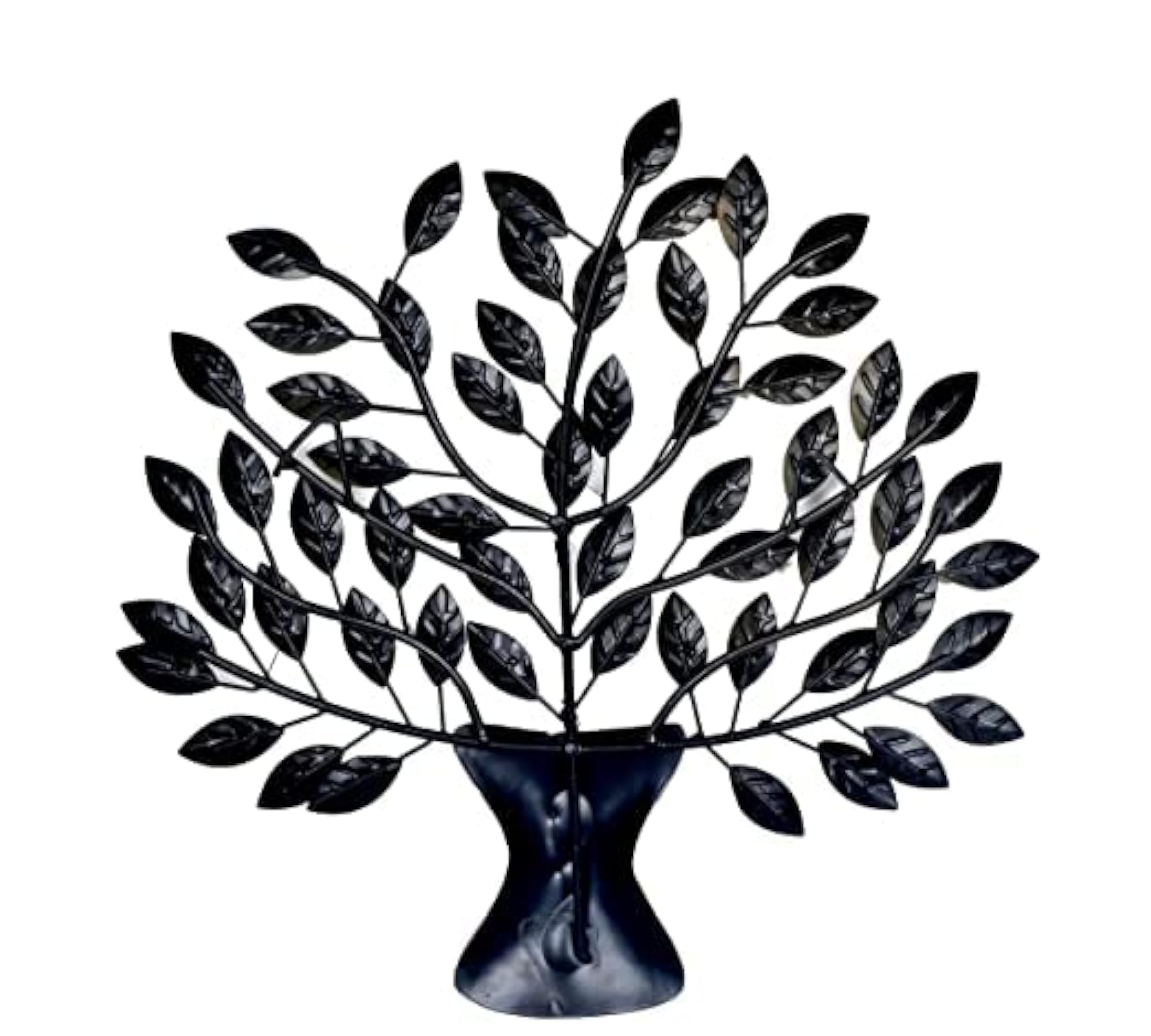 Handcrafted Metal Leaf Tree Wall Hanging, Decorative Art