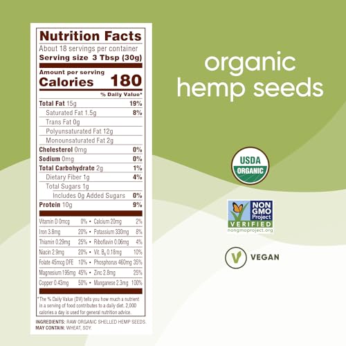 Nutiva 121701 Organic Shelled Hemp Seed thumb #1