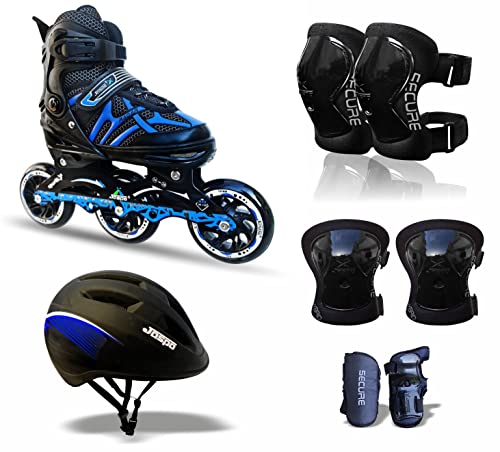 Best Bargain JASPO Radar Pro Hydra-MAX adjustable inline shoe skates for all age groups