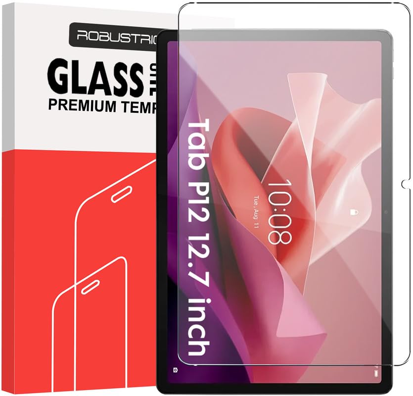 Robustrion Tempered Glass for Lenovo Tab P12 12.7 inch Screen Protector Guard [Anti-Scratch] & [Smudge Proof] - Pack of 1 (B0CJCYTF48) Amazon Price History, Amazon Price Tracker