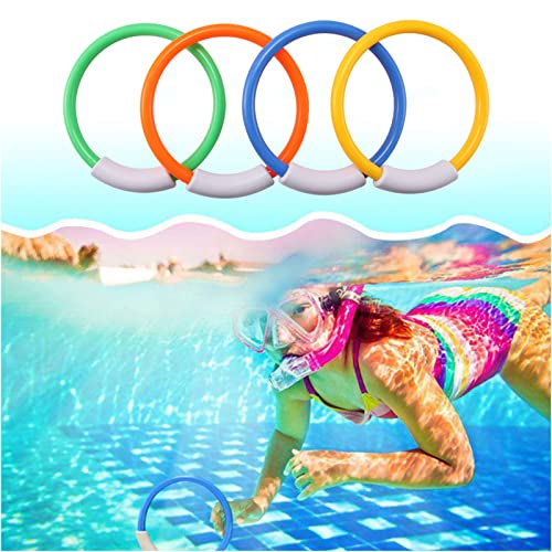 22 peças de brinquedos de piscina de mergulho para crianças de 3 a 12 anos conjunto jumbo com saco d