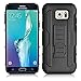 Galaxy S6 Edge Case, Heng Tech (TM) [Heavy Duty] Holster Full Body Protection Hybrid Dual Layer Case with Kickstand & Belt Clip Cover for Samsung Galaxy S6 Edge S VI Edge G925