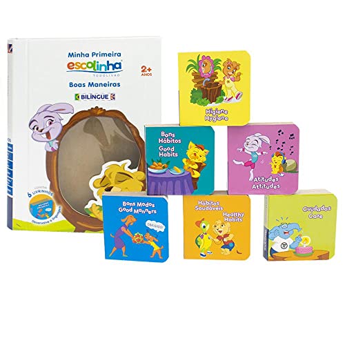 BOX C/6 UND: Minha Primeira Escolinha Boas Maneiras: BOX C/6 UND: Minha Primeira Escolinha Boas Maneiras: - Imagem 6