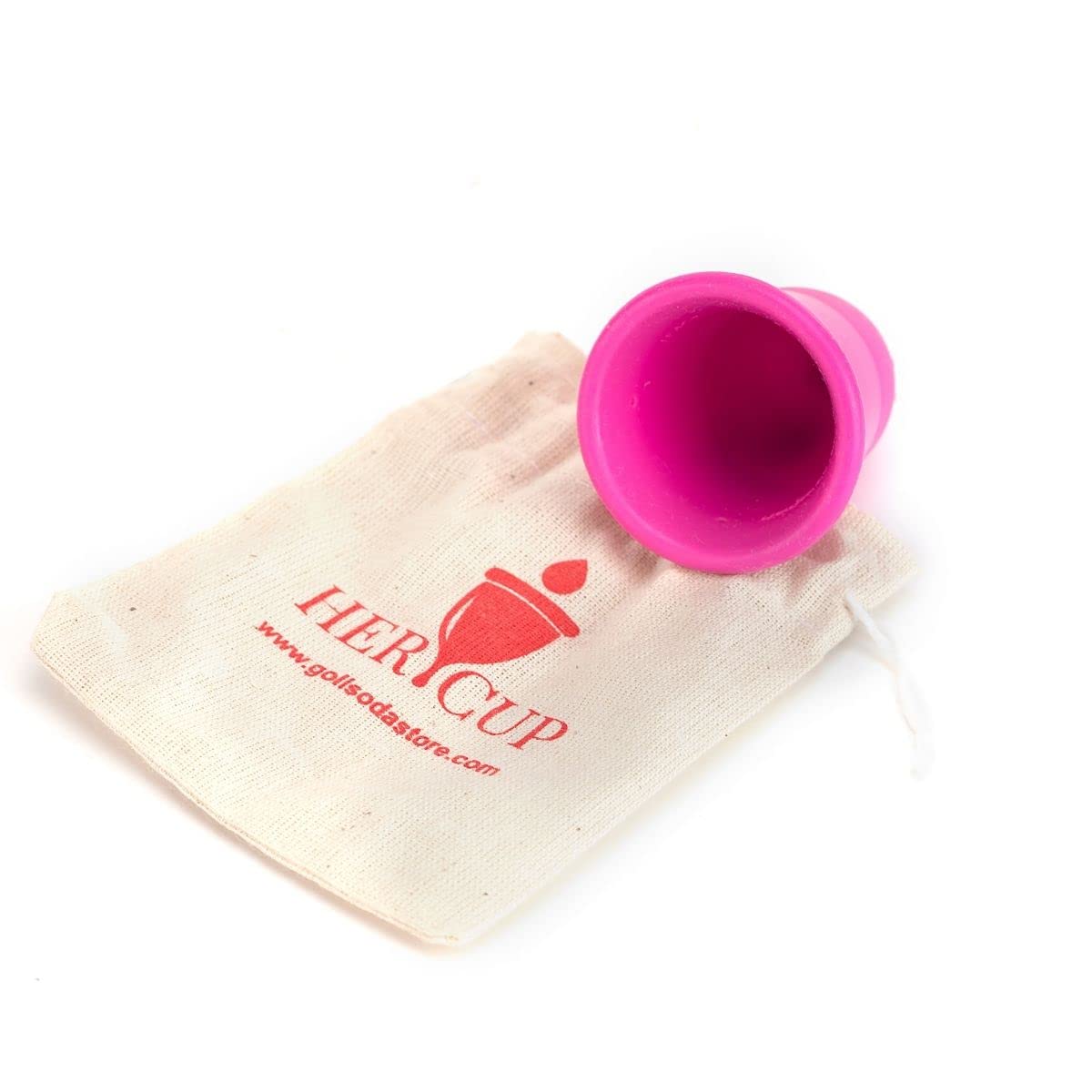 Goli Soda Her Cup Reusable Menstrual Cup for Women - Fushia | Regular Size with Pouch | Ultra Soft, Odour and Rash Free | No Leakage | Protection for Up to 8-10 Hours | 100% Platinum-Cured Medical Grade Silicone (B0B1MZRTQC) Amazon Price History, Amazon Price Tracker