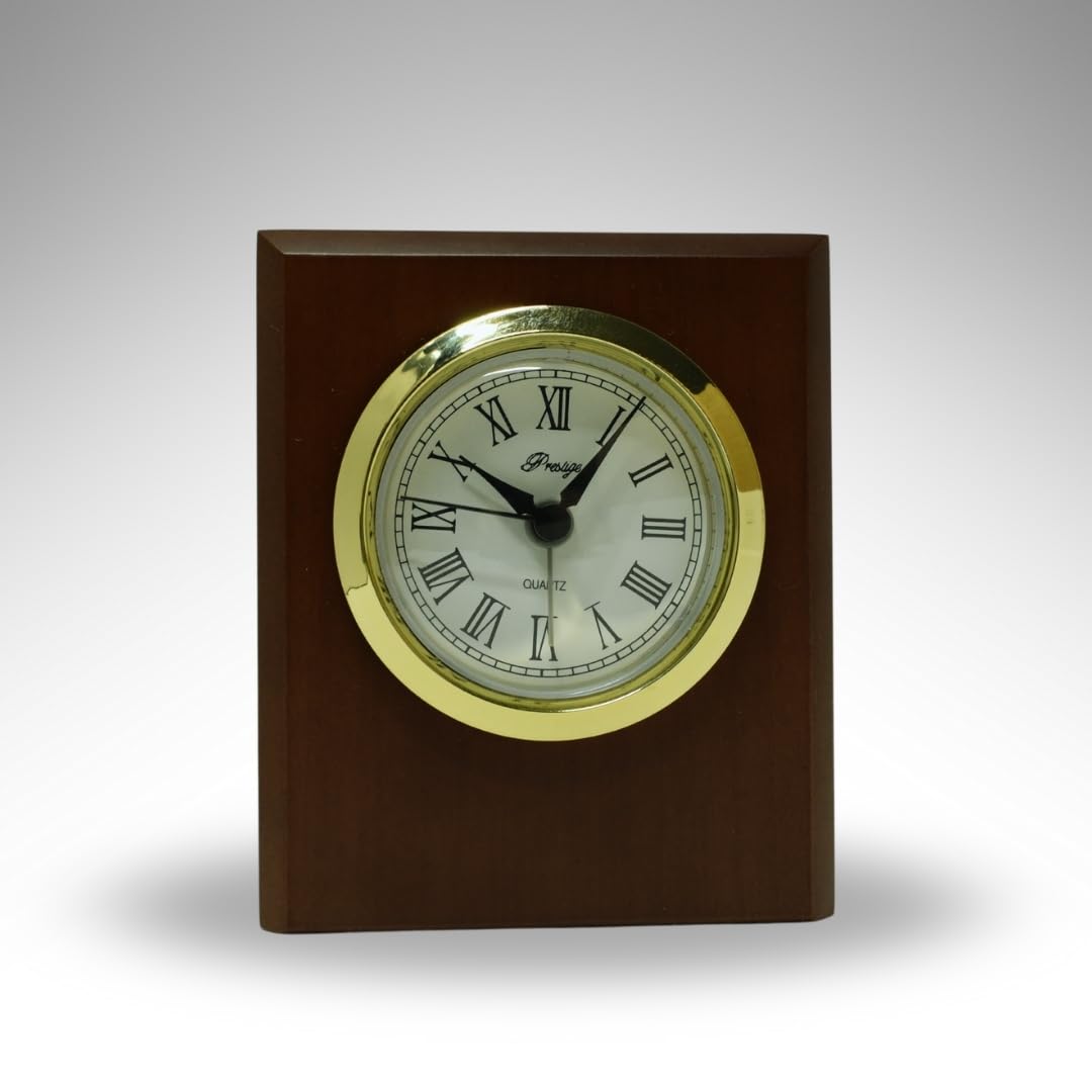 Genérico Reloj de Mesa de Madera Cuadrado – Relojes Gil