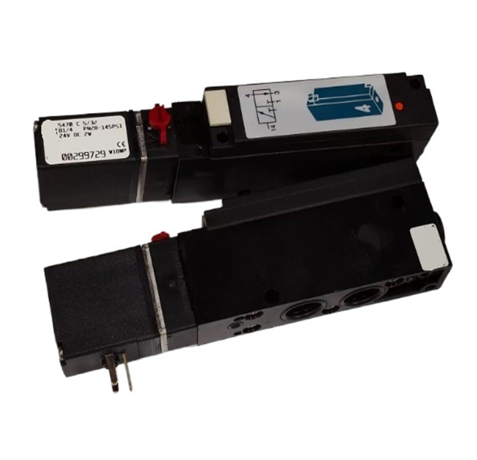 NACODLUL 1PCS Solenoid Valve 5470 C 24VDC 2W 00299729