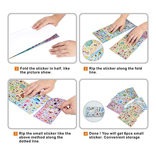 Animal Stickers,Stickers For Kids (1450+ Count),8 Theme Stickers Collection For Childrens Stickers,Teacher Stickers, Grandparent Stickes, Preschool Stickers, Planners Stickers,Scrapbooking Stickes,Safe Stickers For Children #TOP3