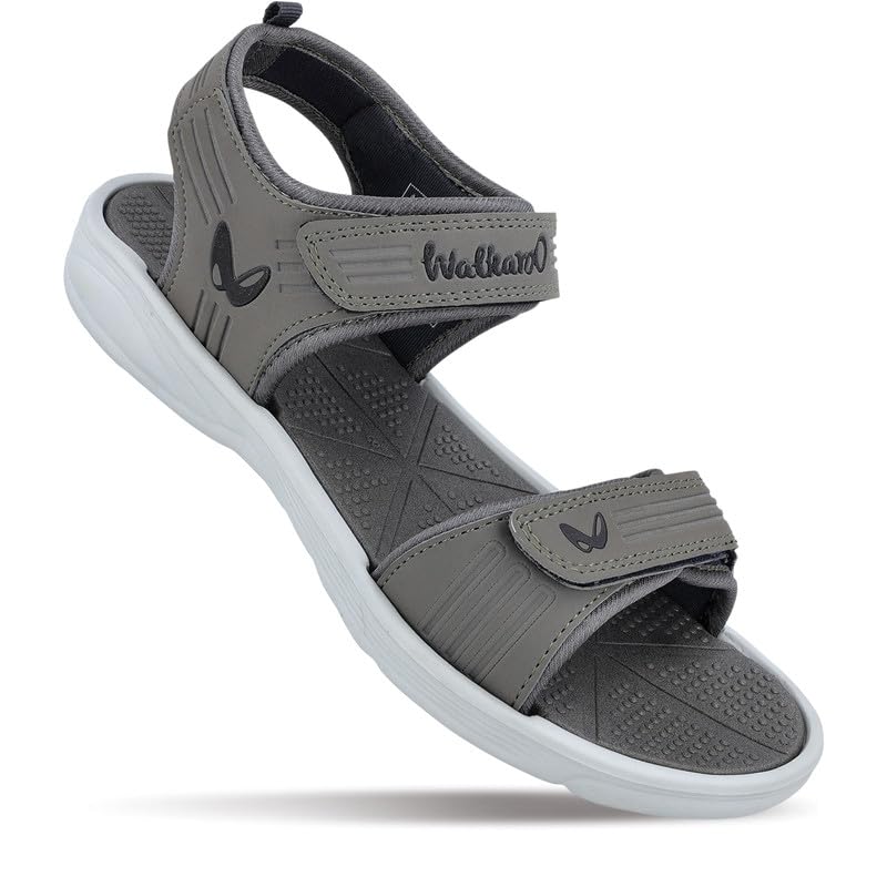 WALKAROO WC4389 Mens Casual and Regular Wear Fashion Sandals - Grey (B0CSG4XX1K) Amazon Price History, Amazon Price Tracker