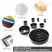 Coronas Perforadoras, Meterk 17 PCS Sierras Perforadoras, 13 Discos: 19 mm-152 mm,...