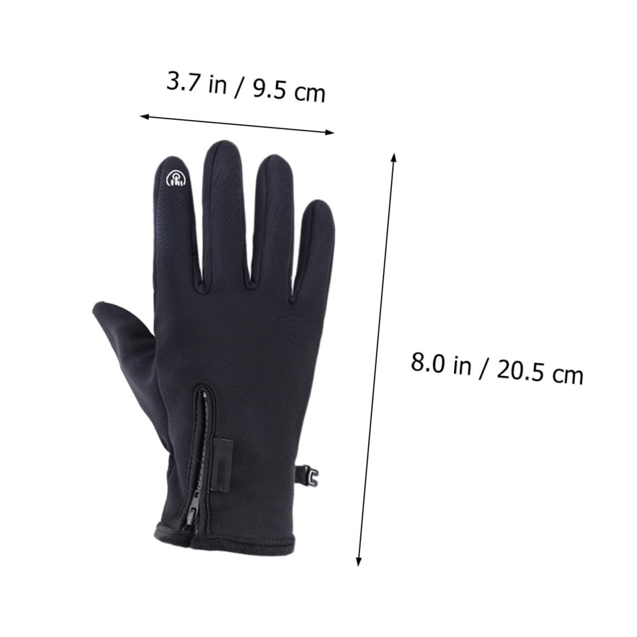 GALPADA 1 Paar Herren Radfahren Touch Handschuh Winter Handschuhe Wetter Frauen Arbeiten Kalt Wandern für Training Reiten Atmungsaktiv Warm Bildschirm Laufen Winddicht Angeln Fahren