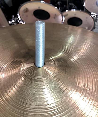 image for No Nuts Cymbal Sleeves 3-PK (Silver Sparkle), Fits 6mm and 8mm Cymbal 