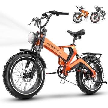 fat tire folding electric bicycle