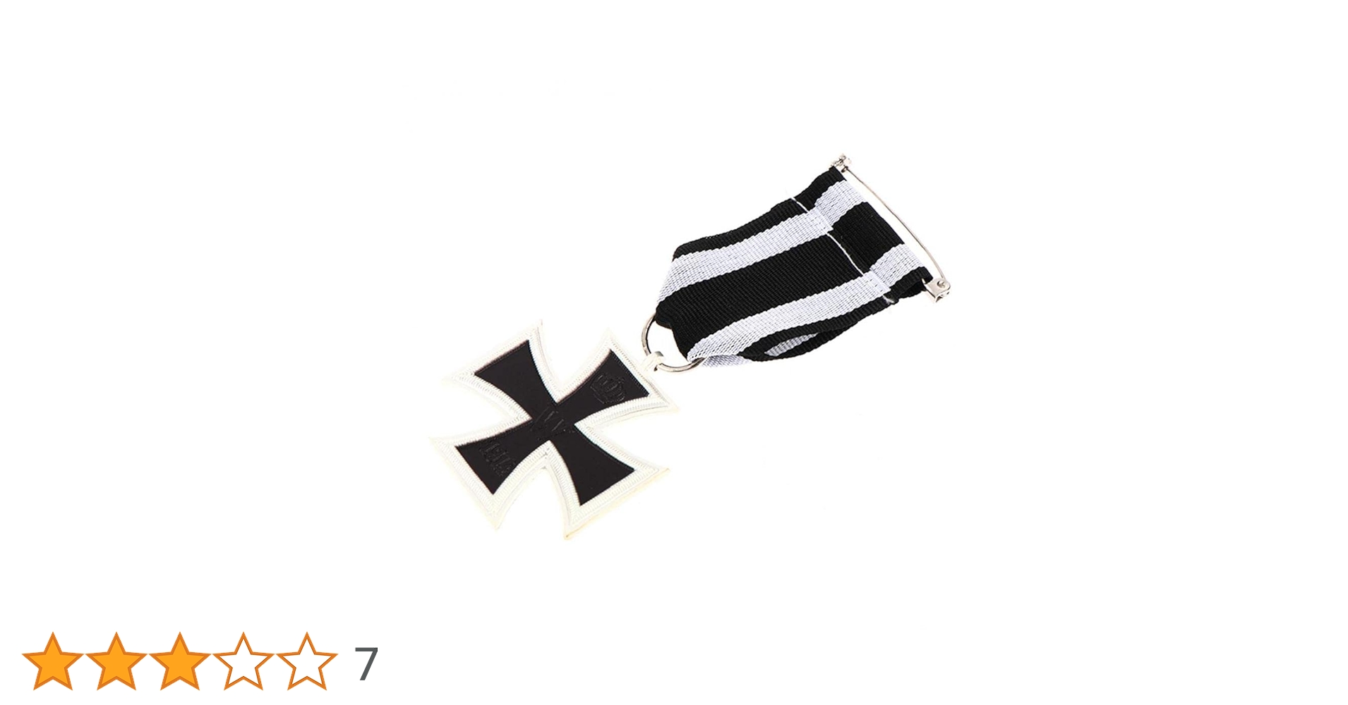 ドイツ軍　実物　第2級鉄十字章　刻印13　リボン付き 51X1hRahKsL.jpg_BO30,255,255,