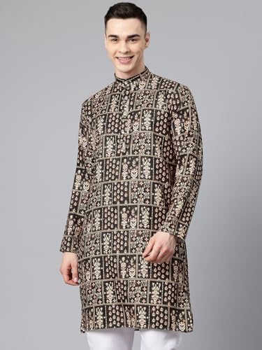 Image of Luxrio Kurta Set for Men Cotton Blend Kurta with Pyjama Set Ethnic Set