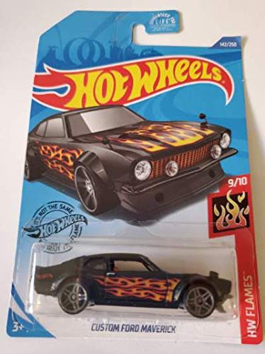2020 Hw Flames Custom Ford Maverick, Black 142/250