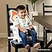 Infantino Grow-with-Me 4-in-1 Convertible High Chair, Fox-Theme, Space-Saving Design, Booster and Toddler Chair for Infants & Toddlers 3M-36M