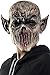 Lelaffet Halloween Mask Scary Challenge Games Evil Mask with Long Hair, Costume Halloween Creepy Cosplay Party Decoration (Evil Mask)