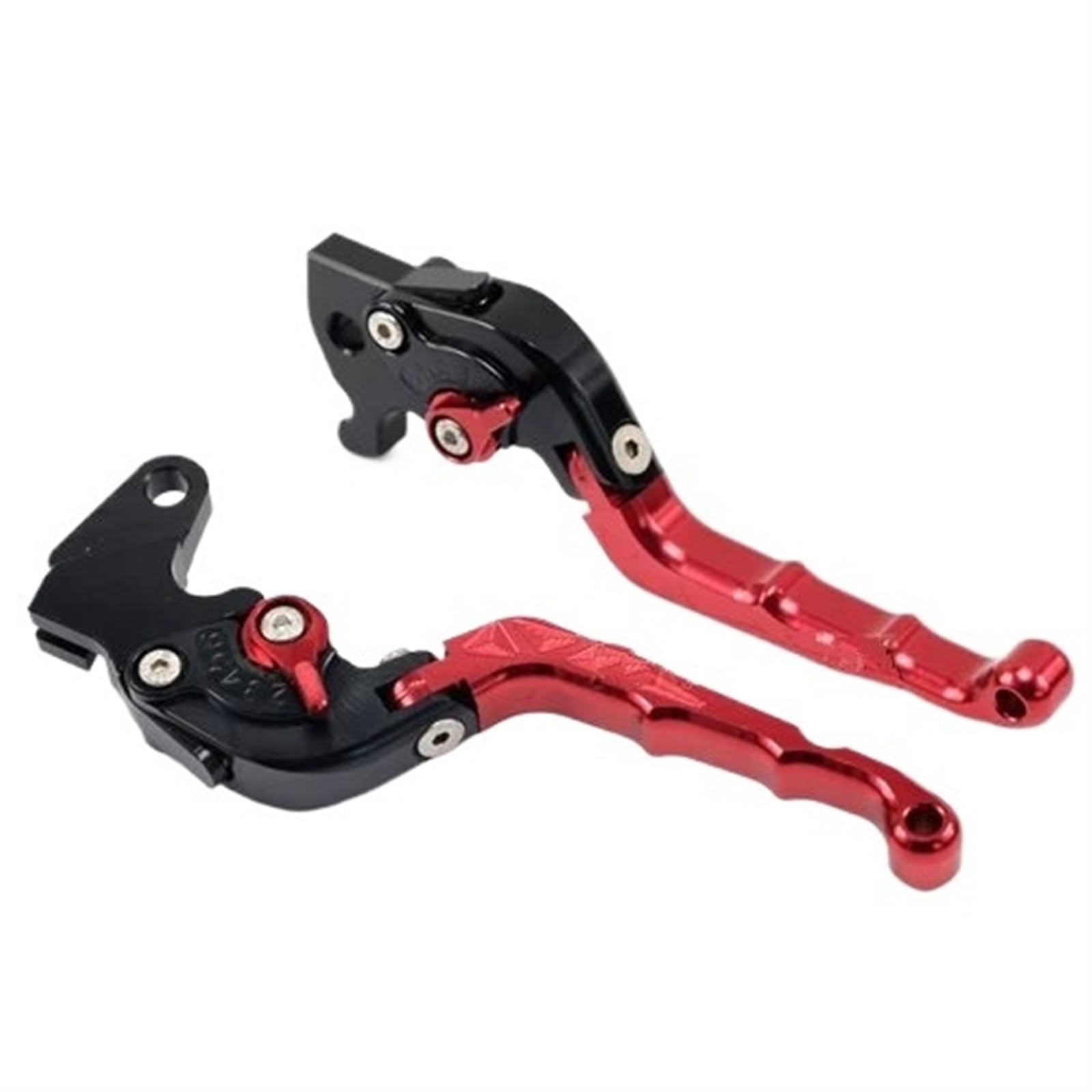 Levier de frein Cagiva Raptor, commande d'embrayage rétro pliant rouge - 3