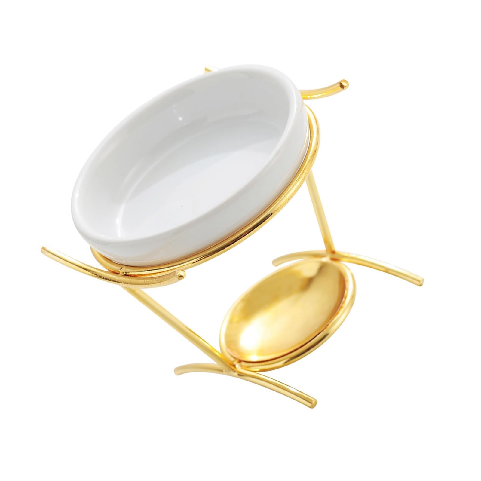 Diffuser Holder For Aromatherapies And Relaxation In Modern Live Space Wax Warmers(Gold)