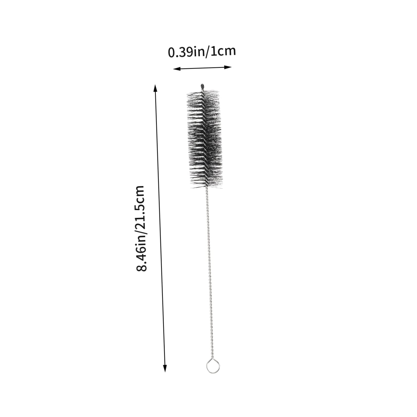 Yardenfun 9pcs Cleaning Brush Set of 9 Cup Brush Straw Cleaner Brush Cleaning Supply Bottle Cleaner Brush Tube Cleaning Bottle Cleaner Straw Cleaning Brush Straws Pipe Nylon Black