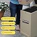 Please Leave Packages and Deliveries Here Sign Sticker，Self-Adhesive Waterproof Vinyl Delivery Signs for Packages, Place Packages Here Sign for Home，Office，Shop，Box, Door（10