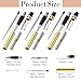 Colarr 12 Pack Woodturning Pen Kit Twist Ballpoint Pen Kit with Refill Copper Turning Supplies for DIY Making Classroom Supplies, Teacher Student Gifts(Silver)