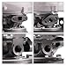 ROROAK Car Turbo GT30 GT3037 GT3076 4 Bolts Flange A/R 0.6 0.82 Water Cool Universal Turbocharger for All 4/6 Cyl 2.5L-3.0L Engines High Performance Turbocharger for Enhanced Engine Power