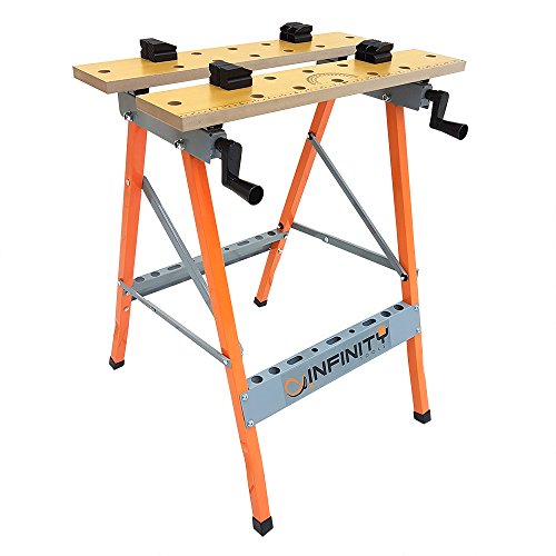 Bancada para trabalho dobrável e portátil