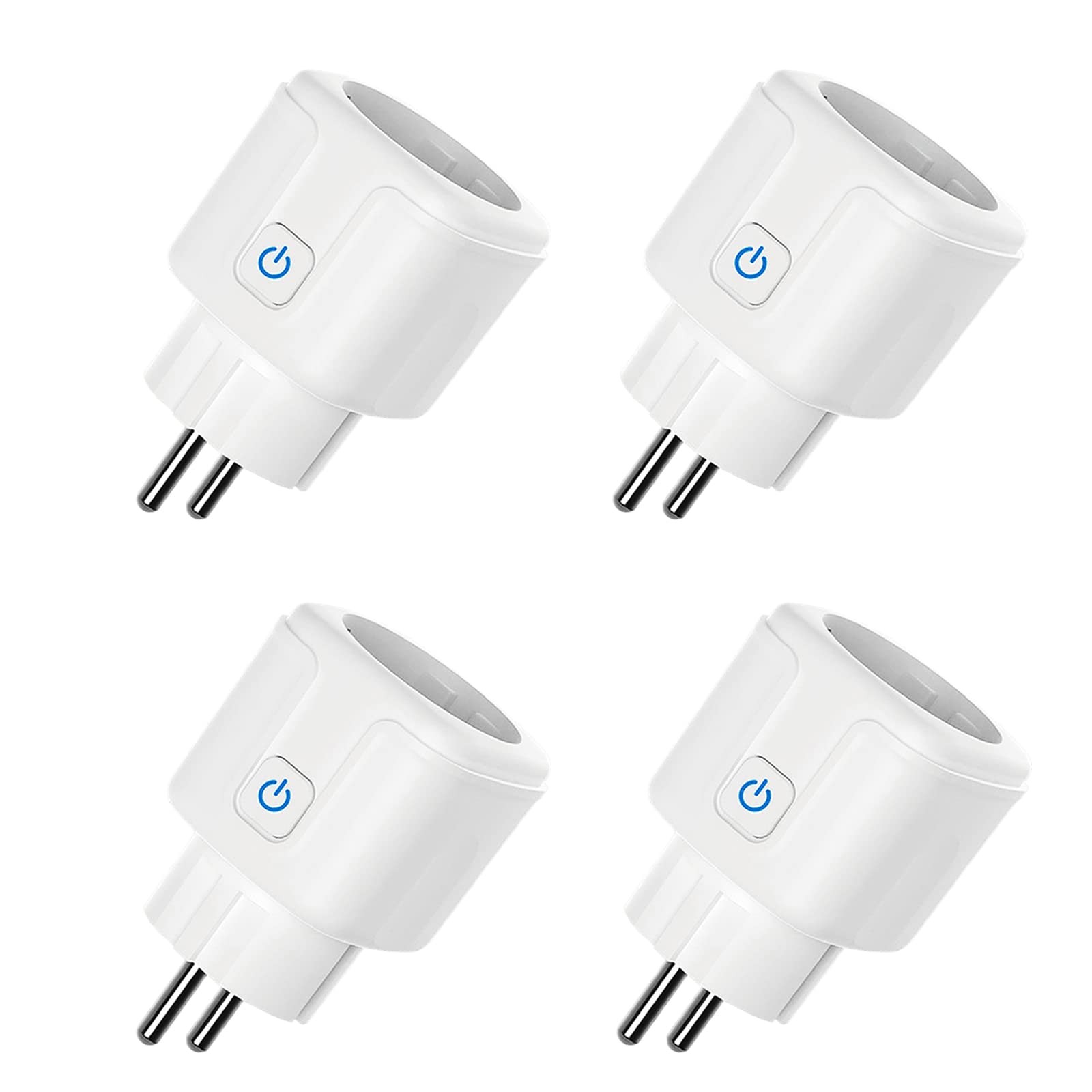 ZigBee Enchufe Inteligente Alexa 16A, 3680W Smart Plug con Monitor de Energía, Enchufe Temporizador con Control Remoto, Control por Voz y Funciones de Temporización, apoyo Alexa & Google Home