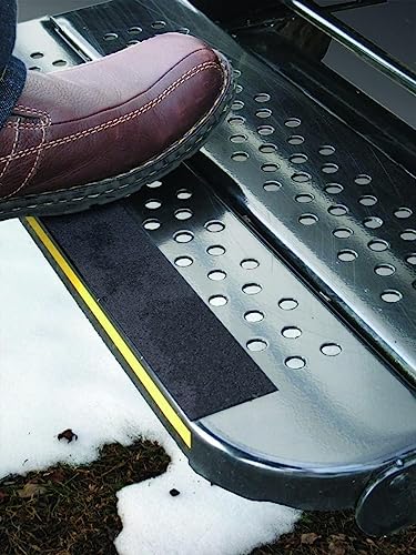 Image of Grip Tape Roll||Anti Slip Step Treads||Waterproof Outdoor Grip Tape for Stairs||Non Skid /Nonslip, Safety, High Friction, Strong Abrasive for Boats, Steps, Ramp, Ladder(Pack of 1)(5 M x 5 CM).