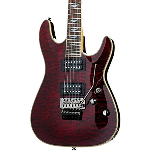 Schecter Omen Extreme-6 FR Electric Guitar - Black Cherry