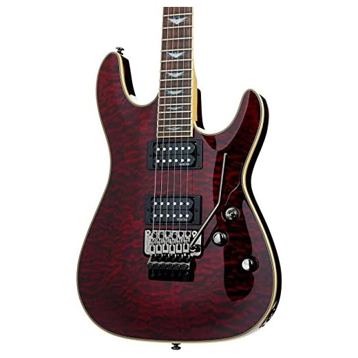 Schecter Omen Extreme-6 FR Electric Guitar - Black Cherry